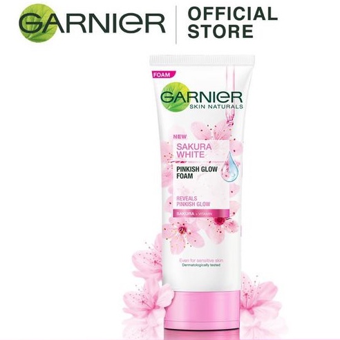 [ SKINHOUSEID ] GARNIER FACIAL WASH 50ML | GARNIER FACIAL WASH LIGHT COMPLETE | FACIAL FOAM SAKURA WHITE | FACE WASH BPOM