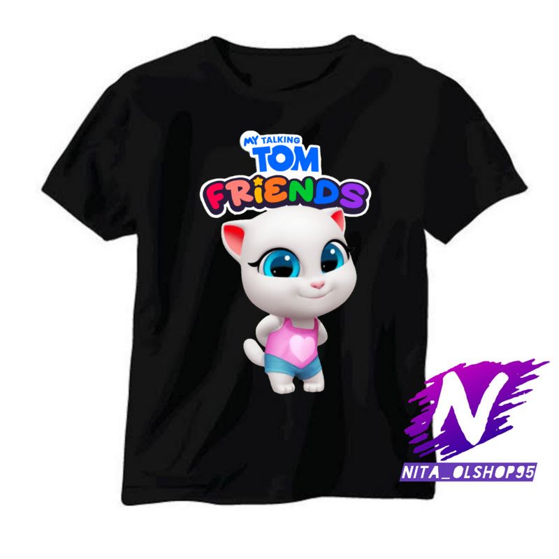 angela kaos anak my talking tom friends angela