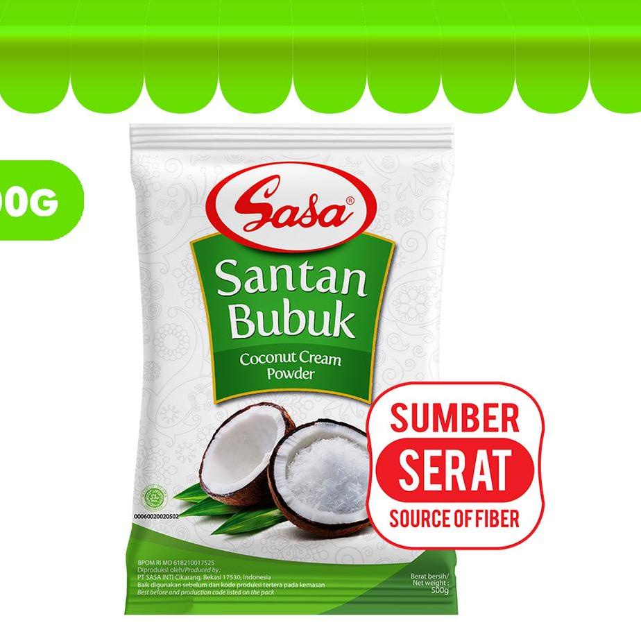 

[KODE PRODUK QHENW7757] Sasa Santan Bubuk 500 gr