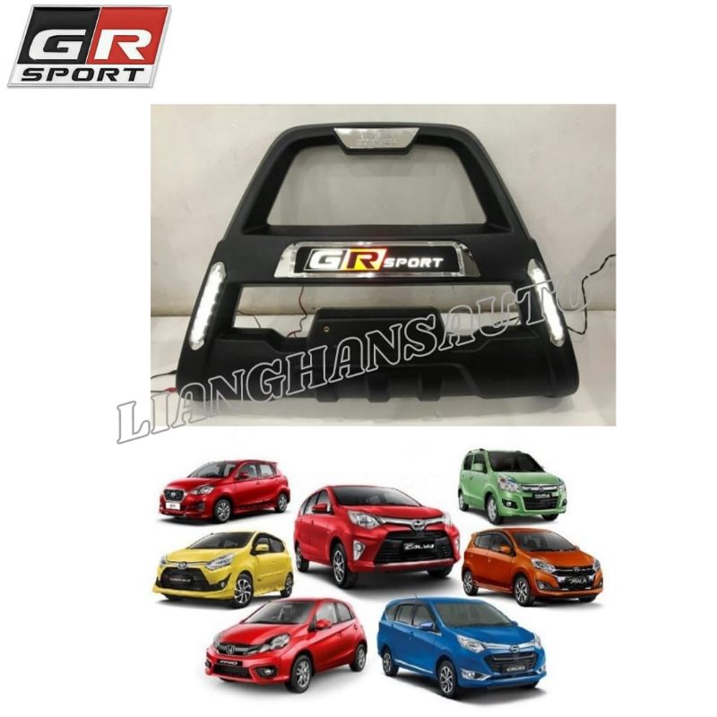 TANDUK DEPAN MOBIL LOGO GR SPORT FXC