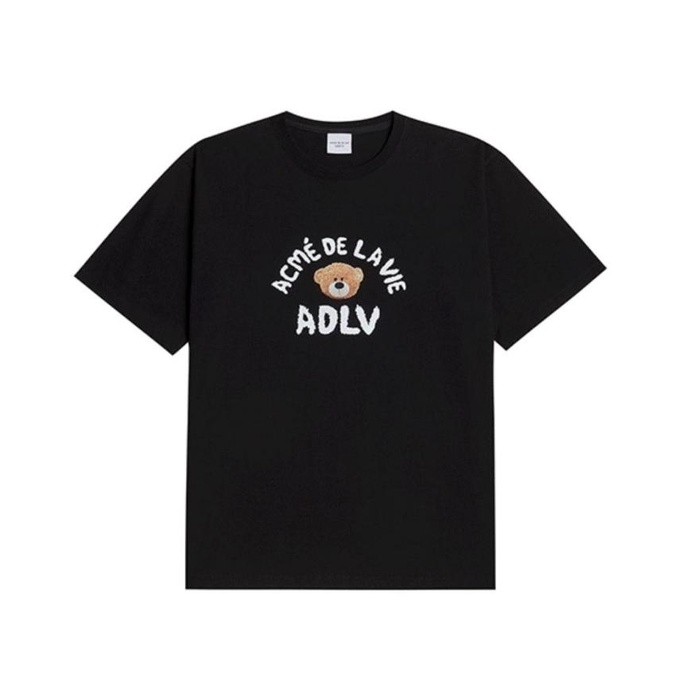 [ADLV] Acmedelavie T-Shirt Black Teddy Bear (Bear Doll)
