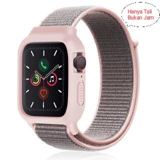 [DGS] Strap Canvas Smartwatch T55 T500 2 in 1 Colorful Nylon Strap Fpr Apple Watch 7 41mm 45mm iWatcg Soft Ban