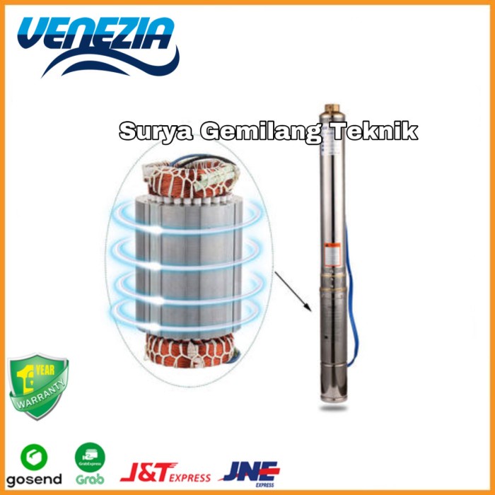 Pompa Satelit Venezia 4Sqv3-7 Pompa Celup Submersible Pompa Satelite