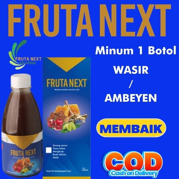 FRUTANEXT Solusi Bantu Atasi Wasir, Benjolan di sekitar Dubur/Rektum tanpa ribet