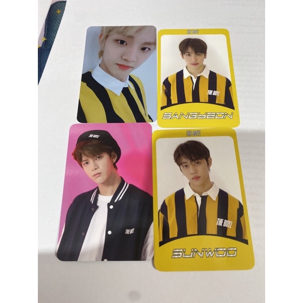 [ready] the boyz tbz - q changmin / sangyeon / younghoon / sunwoo - the start giddy up album photoca
