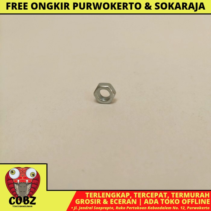 M 5 / NM MUR NUT 5 MM PER PCS