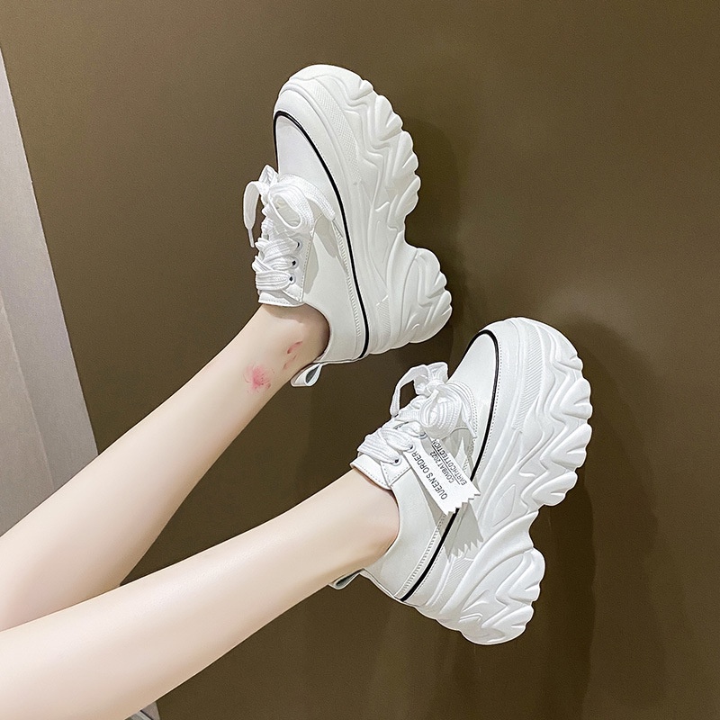 Sepatu Wanita Wedges Santai Sneakers Casual Cewek Import Sport Shoes Perempuan Korean Style SP-243