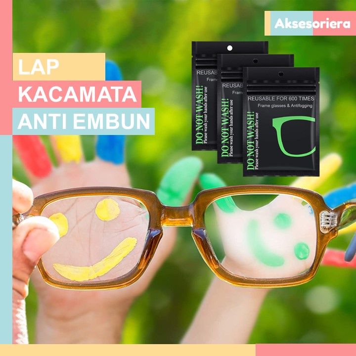 Original Kain Lap kacamata Anti Embun | Lap Kacamata anti fog | Lap anti embun