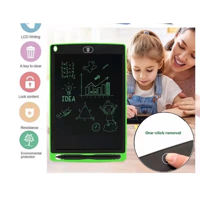 LCD DRAWING Writing Tablet 8.5&quot; Papan Tulis Anak Board Writing Pad