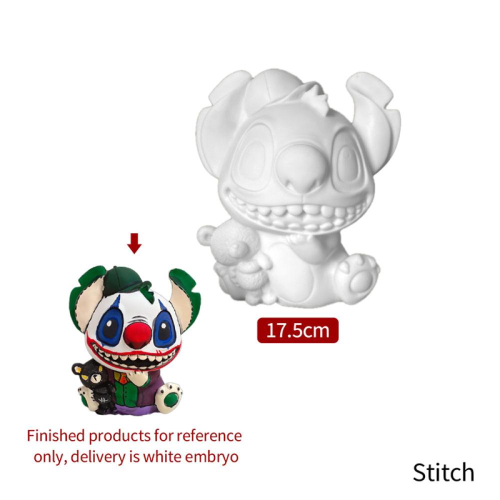 Timekey Graffiti Mainan Dicat Cairan Kartun Animasi Putih Ornamen Tubuh DIY Handmade Model Pribadi Dekorasi Desktop Rumah P3S5