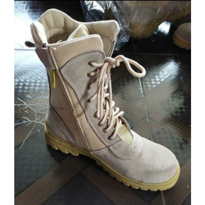 Sepatu Combat Boots PDL Delta Codura Warna Gurun SEPATU DELTA TNI POLRI SECURITY SATPAM BANSER Termurah