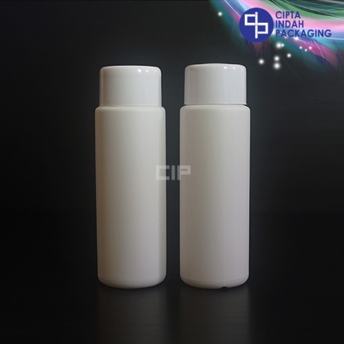 Botol Yardley / Botol Sabun 100ml Putih - Tutup Putih Polos