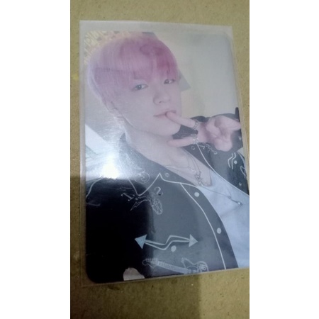 wts pc photocard jeno Glitch mode scratch Ver ganteng murce