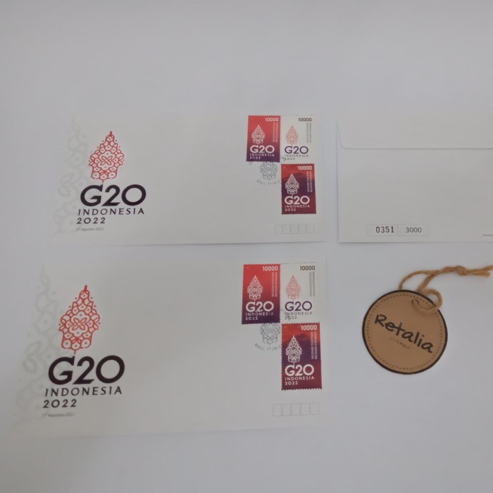 

✨NEW✨ - SHP Perangko seri G20 Indonesia 2022