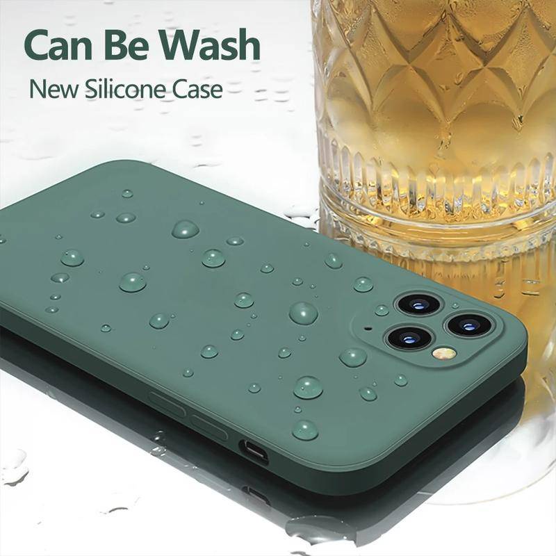 Untuk Huawei Mate40 30 20 Pro Lite Case Persegi Cair Lembut Silikon Cover Untuk Huawei Y9 Prime 2019 P Smart Z Case