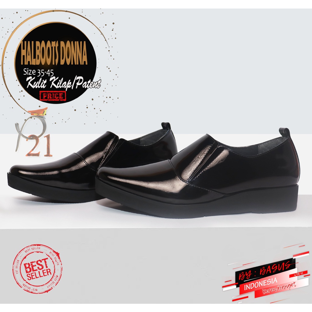 SEPATU POLWAN P21 HALBOOTS DONNA/SEPATU POLWAN P21 HALBOOTS DONNA DOF