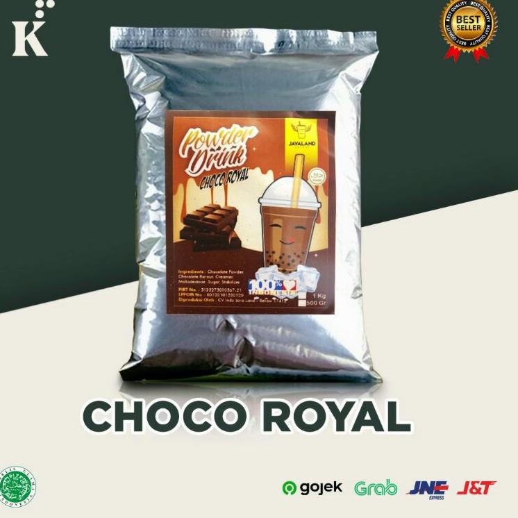 

rap01 Bubuk Minuman Bubble Powder Drink Choco Royal ORIGINAL Javaland 1kg .,.,.,.,