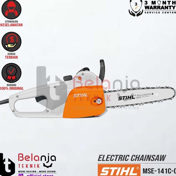 STIHL Electric Chainsaw MSE-141C-Q 16" Mesin Potong Kayu MSE141C-Q 16" belanjate77 Diminati Banget