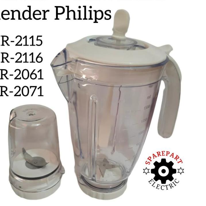 PROMO GELAS BUMBU + GELAS JUS 1SET UNTUK BLENDER PHILIPS HR 2115 2116 2061 2071
