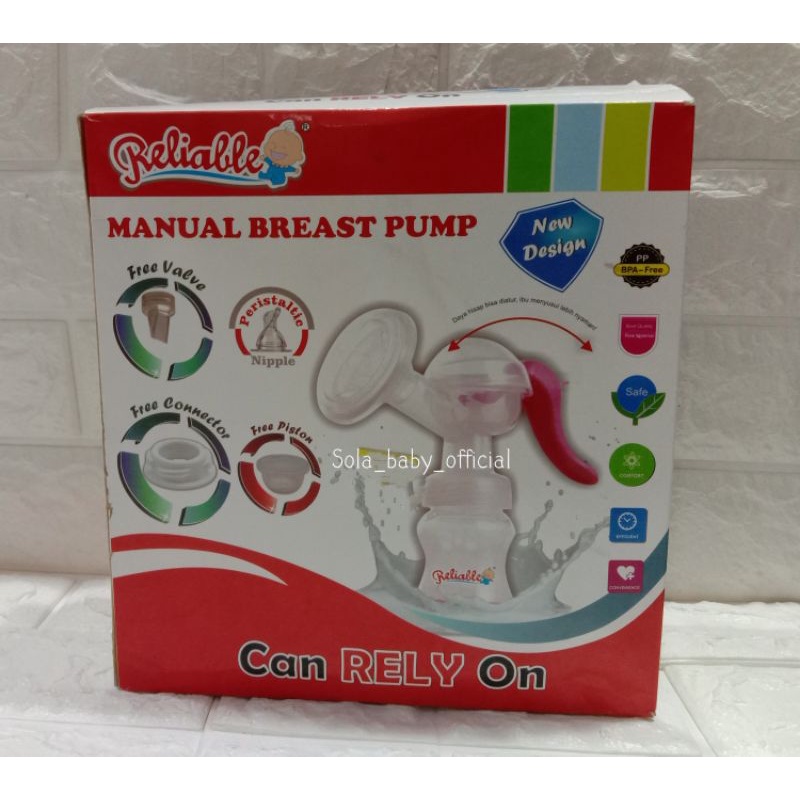 Reliable Breast Pump Manual/Pompa Asi Manual SPS 9910