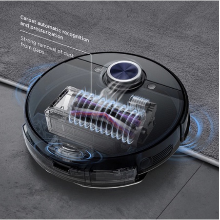 Robot Vacuum Cleaner Midea s8+ With Auto Dock Station Garansi Resmi
