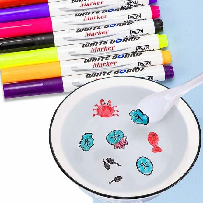 

SH5✡ Magic Spidol Apung - Spidol Ajaib Mengapung di air Magic Marker Floating Pen Water Terlaku