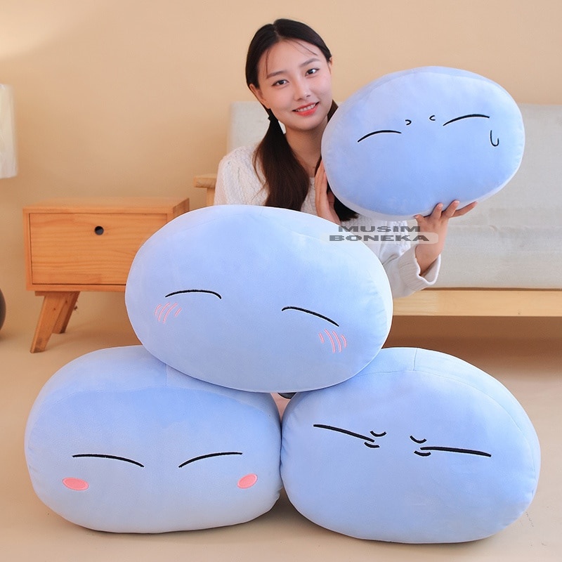 Premium Bantal Boneka Rimuru Tempest 30Cm Boneka Slime