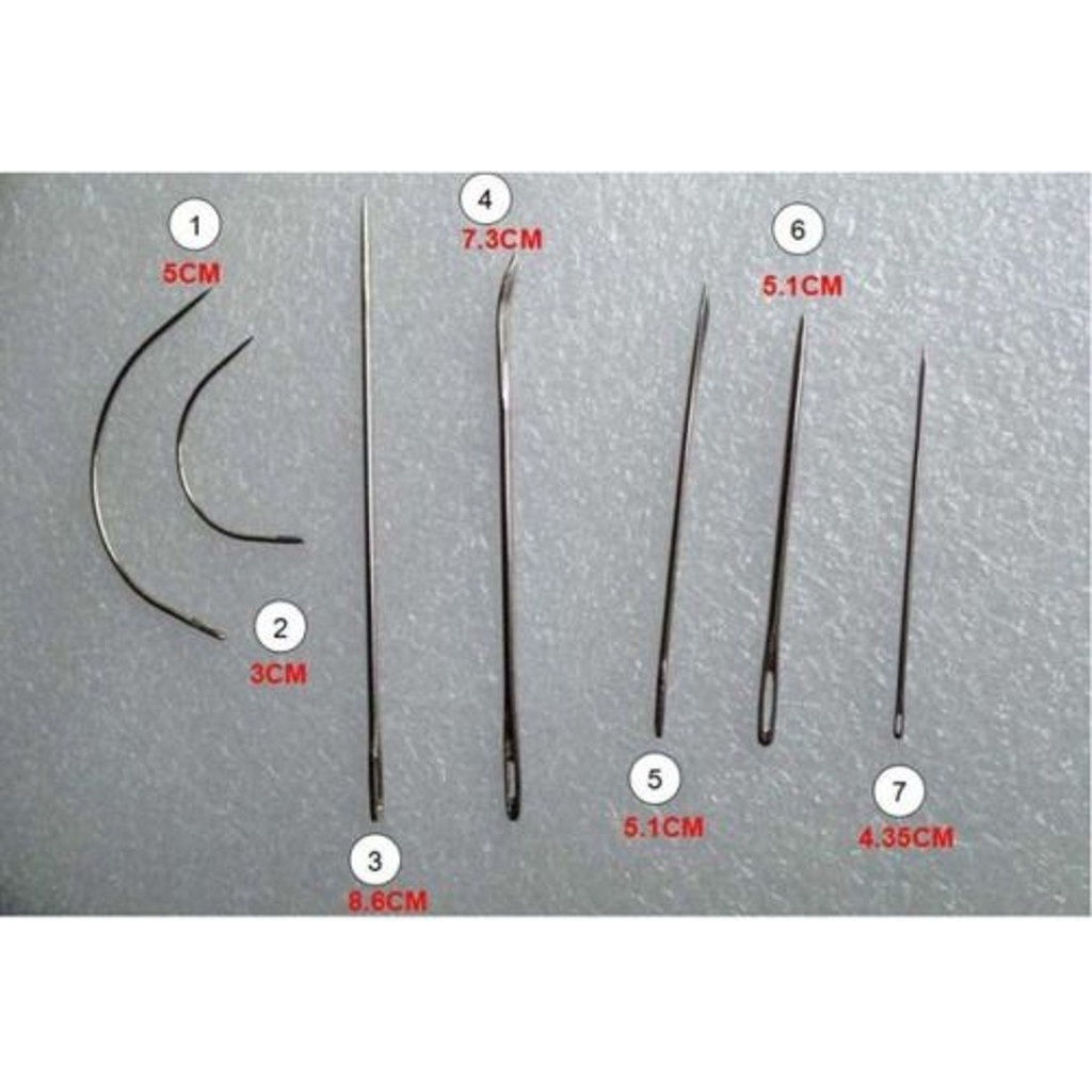Handy Needle Assortment /Jarum Jahit Tangan Kulit Karung Karpet Kanvas