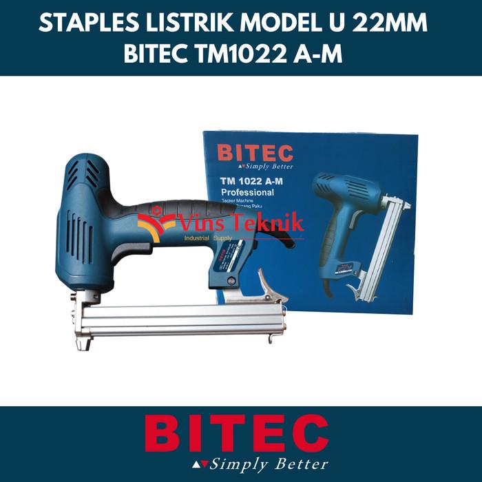 

Staples Listrik Model U Electric Stapler Tm102A-M Bitec Tm 1022 A-M Best Seller