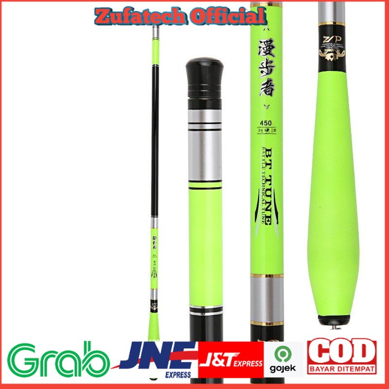 TaffSport Joran Pancing Carbon Fiber Stream Fishing Rod 6.3M/5.4M/4.2M/3.6M.