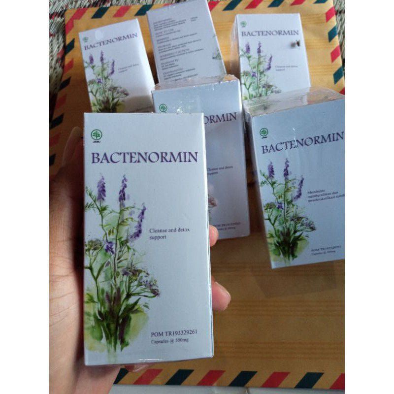 bactenormin asli original obat parasit 100% asli