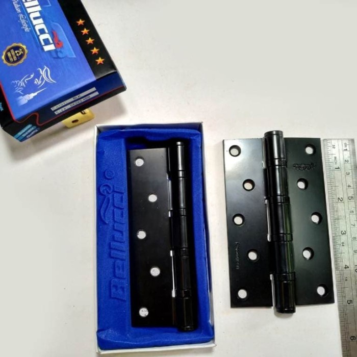 ENGSEL PINTU BELLUCI 5" INCH/ ENGSEL BLC BLACK/ HINGER/ ENGSEL JENDELA