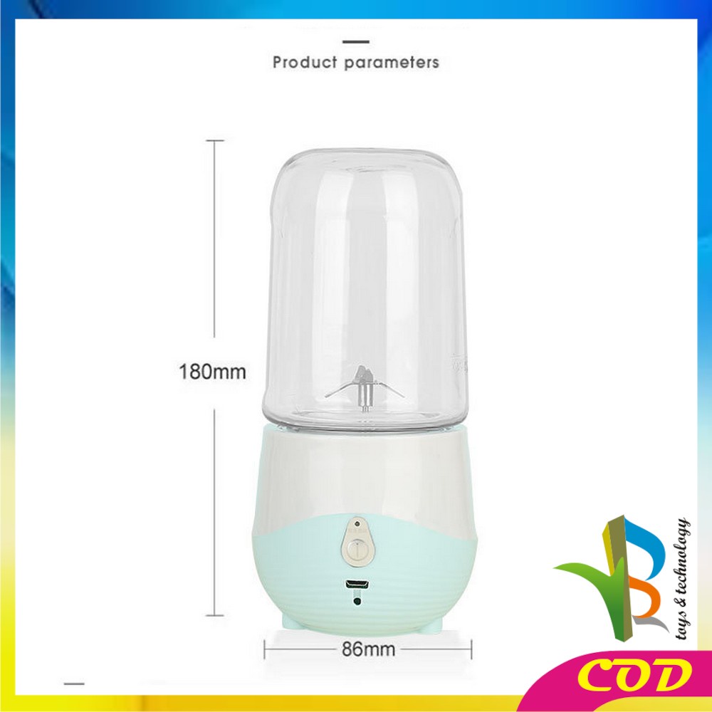 RB-C487 Blender Jus Portable / Botol Minum Juicer Cup USB Rechargeable / Juicer Mini Electric Belender