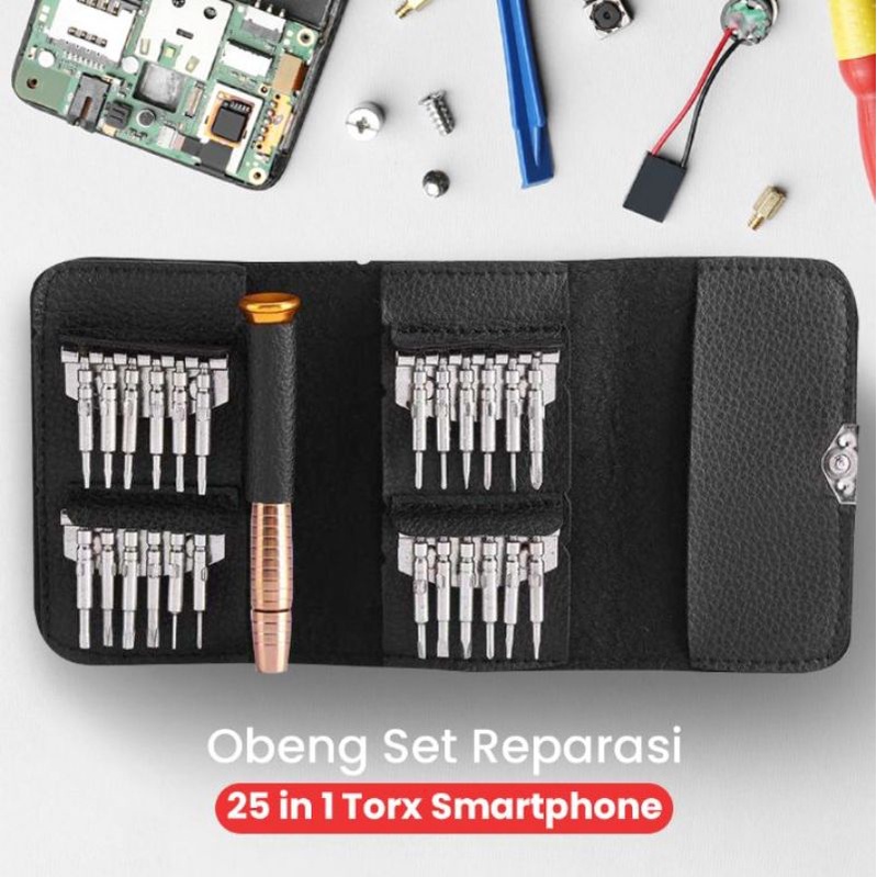 VASTAR Obeng Set Reparasi 25 in 1Tork Smartphone - NA313Z