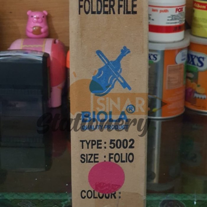 

✨NEW✨ - Map biola 5002 merah tua 1pak isi 50pc