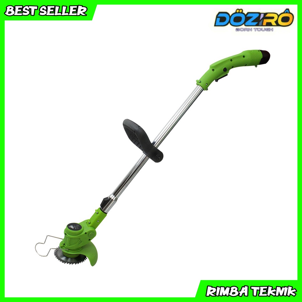 DOZIRO Mesin Potong Rumput Baterai Cordless 12 Volt Brush Cutter Ringan Berkebun Rumput