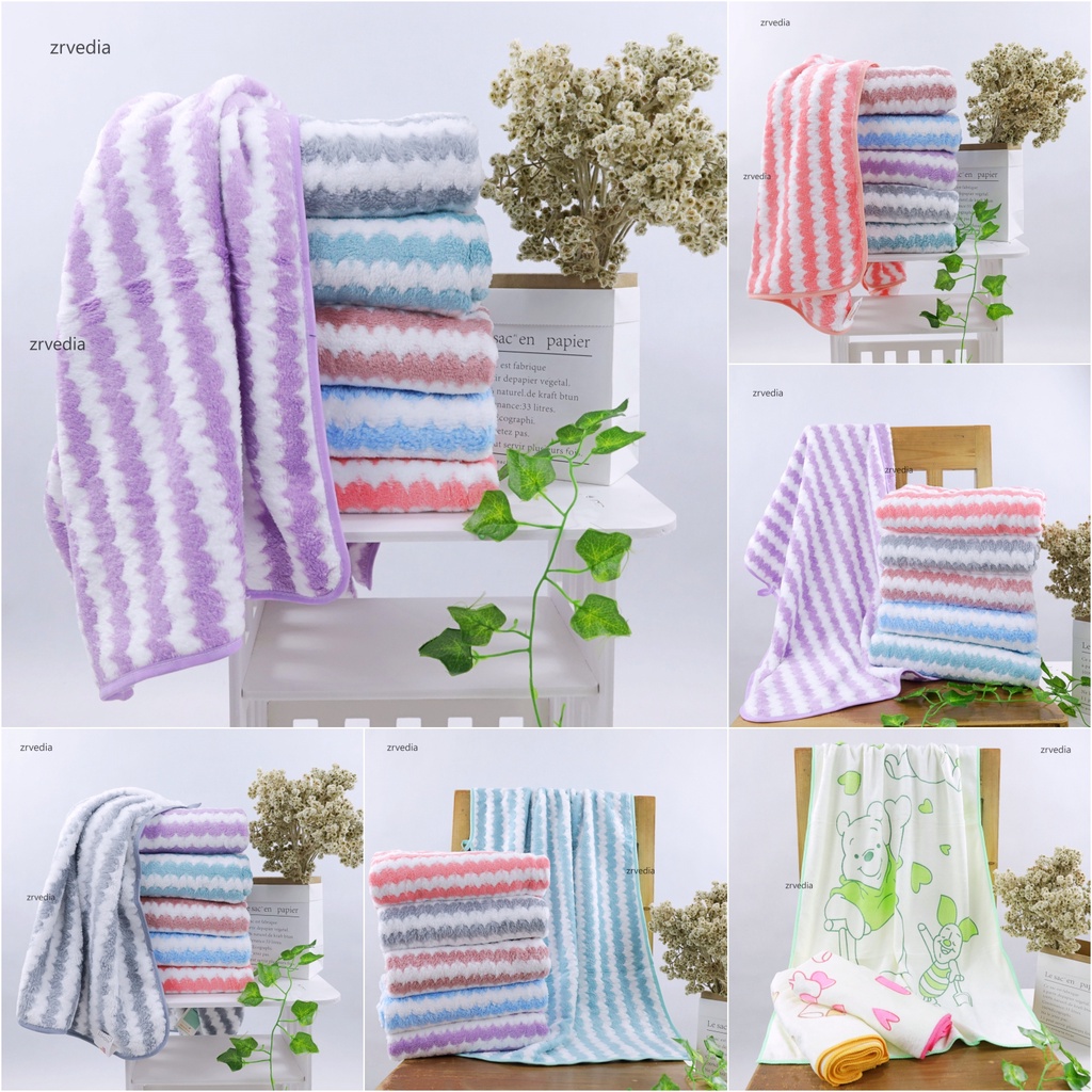 Handuk Bayi New Born uk. 100 cm x 50 cm /Perlengkapan Baby Murah Kado Mandi Towel Bahan Katun Grosir