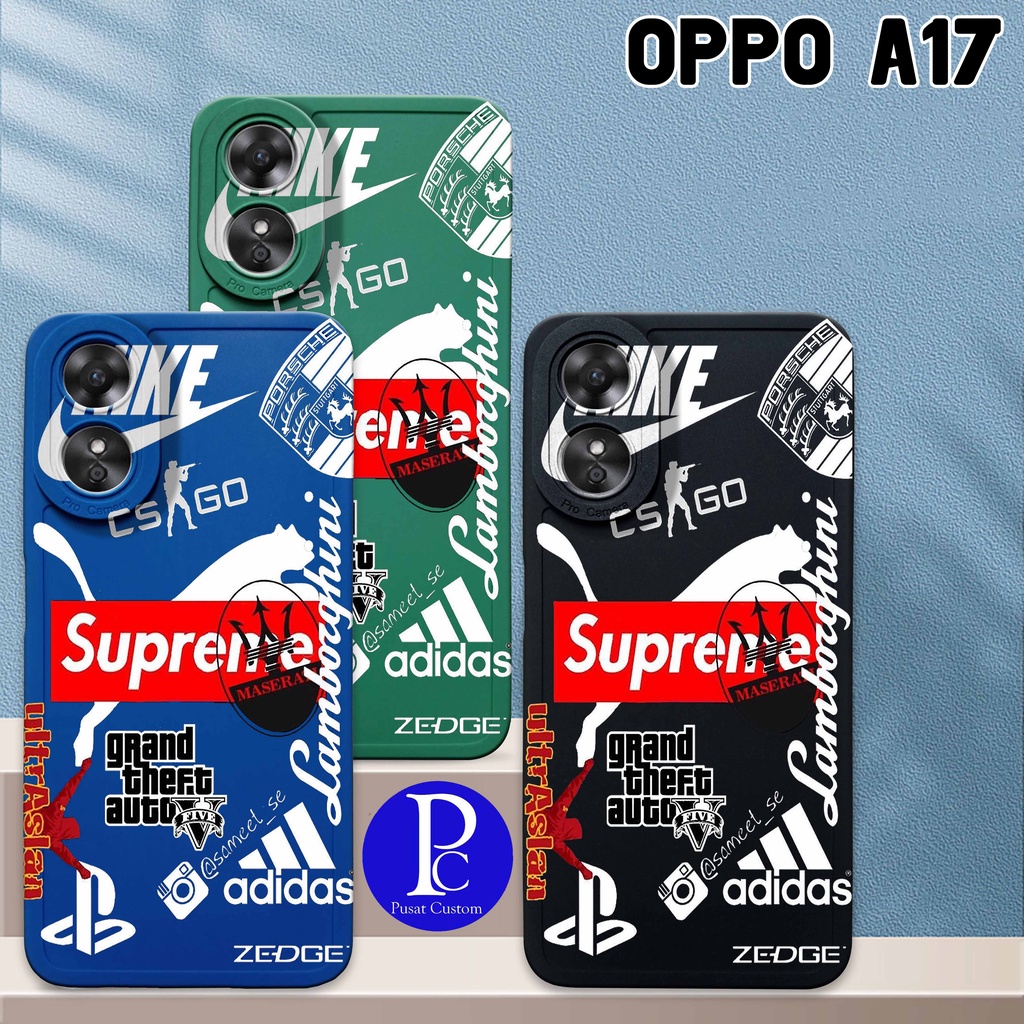 Soft Case Oppo A17 - Case Oppo A17 - Kesing Hp Oppo A17 - Case Hp Oppo A17 - Casing Oppo A17 - Softc