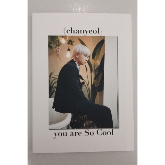 POSTCARD OFFICIAL DICON EXO SC / SEHUN CHANYEOL (CHANYEOL VER.)