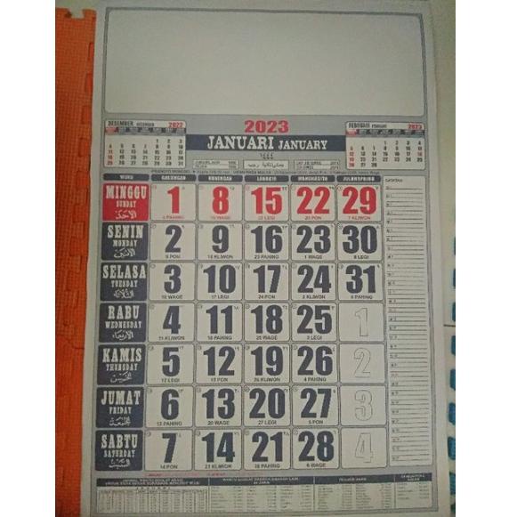 

ㅮ KALENDER 2023 SEDANG (32x49) ➚