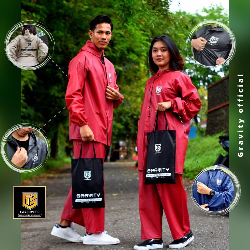 Jas Hujan, Mantol Hujan, Jas hujan Gravity Raincoat ,jas hujan murah anti air ,anti bocor, jas hujan