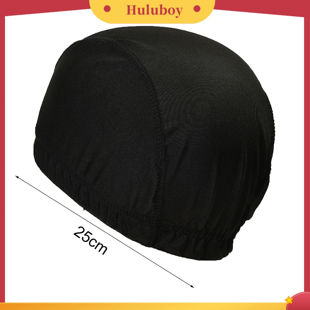 Topi Wig Rambut Panjang Stretch Bahan Sutra Untuk Aksesoris