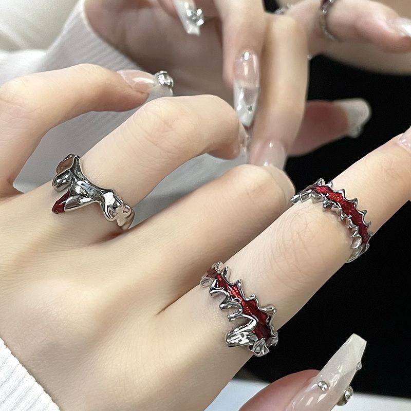 Red Flame ins Dark Wind Cincin Canggih Siswa Perempuan Mewah