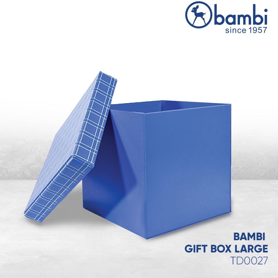 

(P-P6P-➸) Bambi Gift Box Large - TD0027 Kotak Kado/ Box Kado/ Box Storage super keren