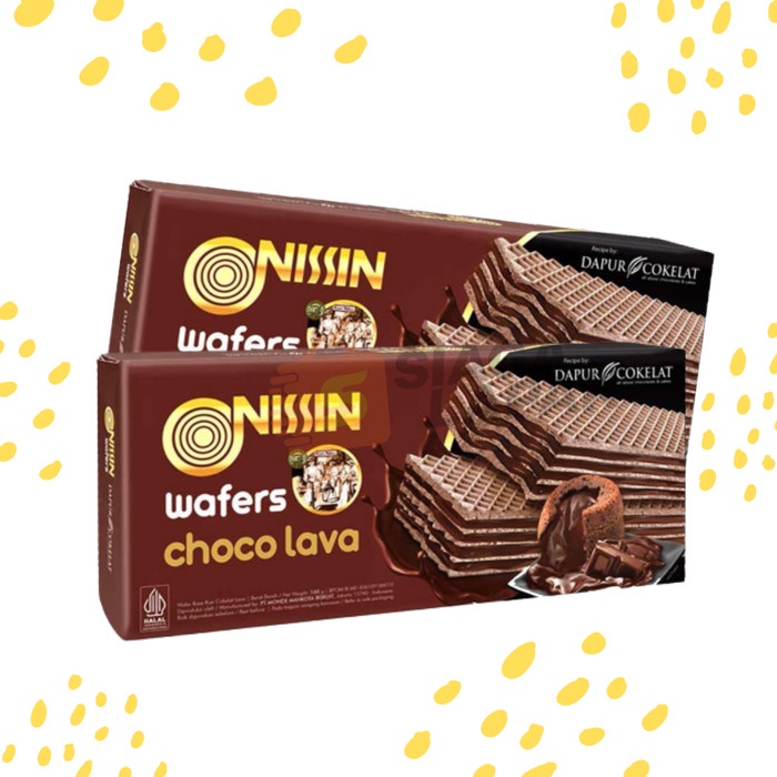 Wafer Nissin Coklat Choco Lava by Dapur Cokelat 160gr