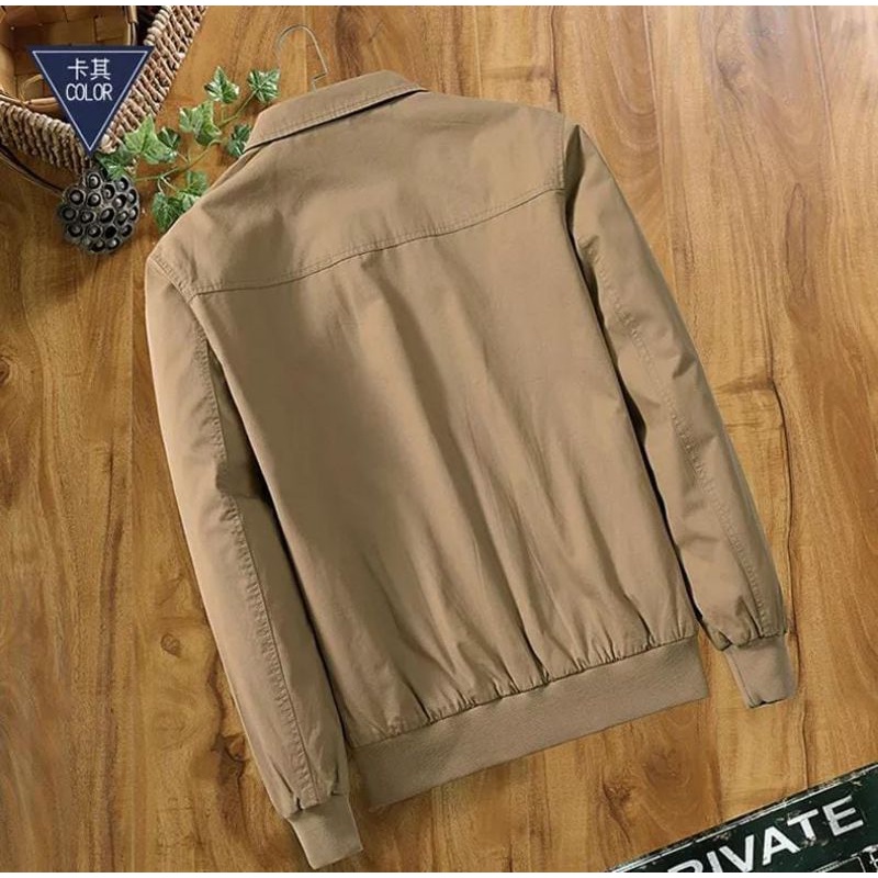 semi jas jaket pria casual katun premium