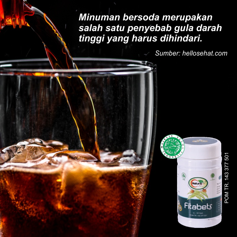 FITABETS ASLI NATURAFIT Obat Diabetes Gula Darah Kencing Manis Manjur Ampuh Lisensi BPOM Hallal MUI