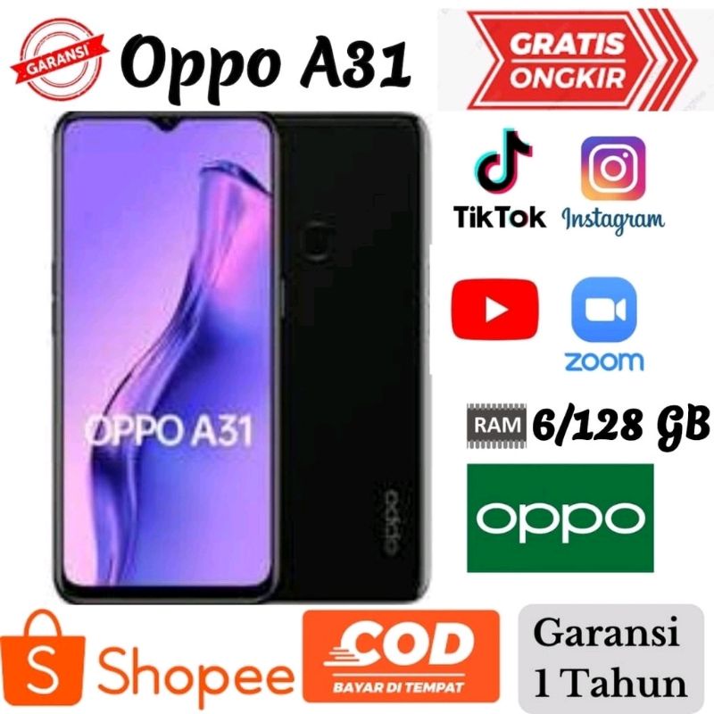 OPPO A31 RAM 4/64 6/128 NEW GREADE A