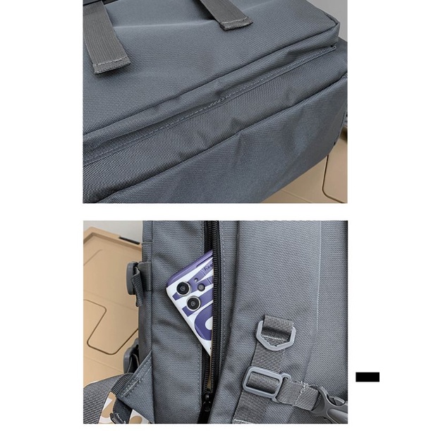 Tas Ransel Laptop Pria wanita Backpack Korea Import 36