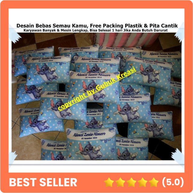 Souvenir ulang tahun ultah hampers bayi aqiqah anak nylex